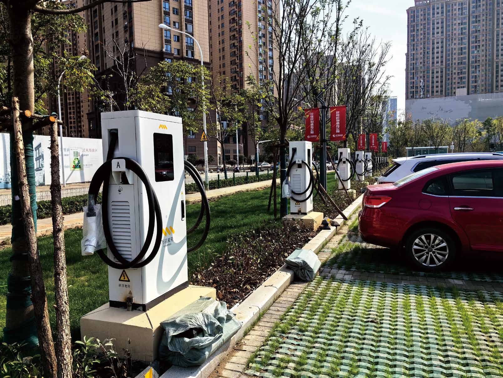 Municipal EV charging infrastructure