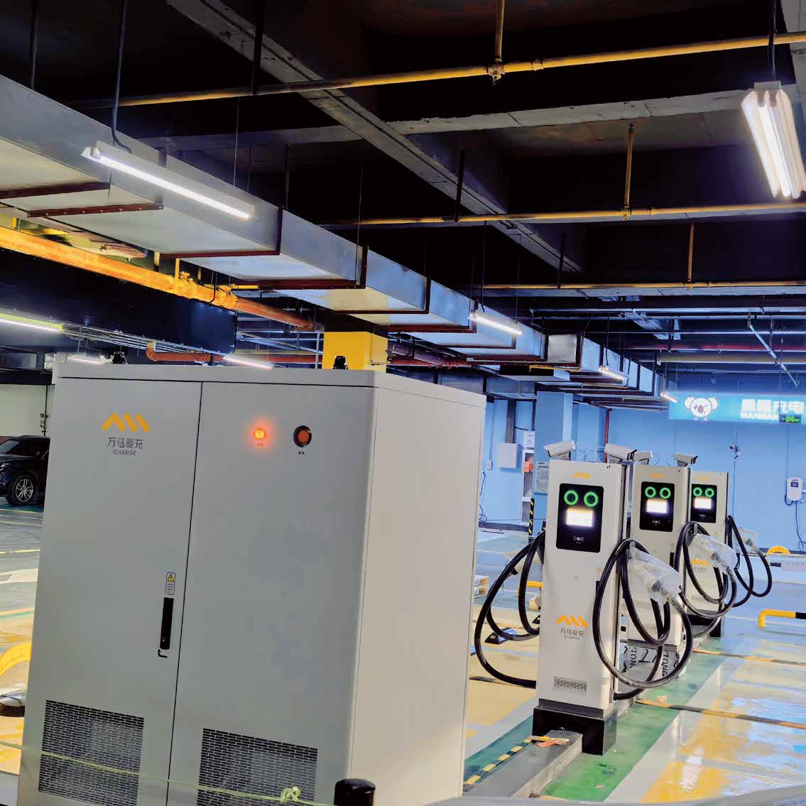 EV fleet charging deployment